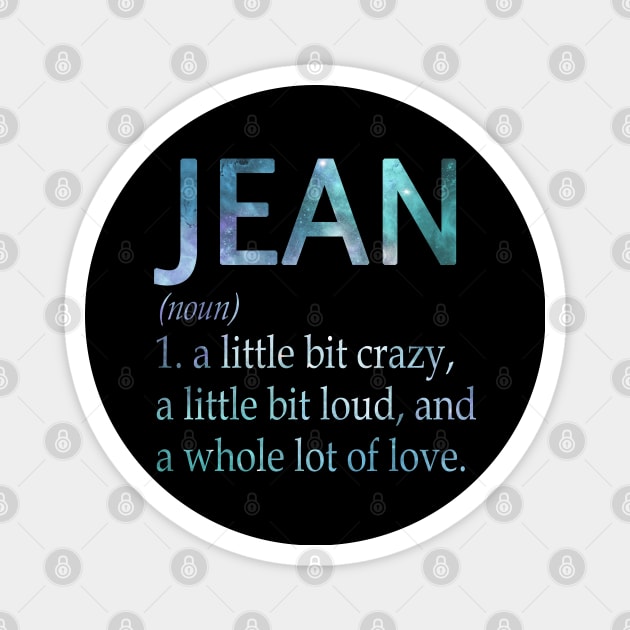 Jean Magnet by Ban Guns Not Books- Typography fullcolor